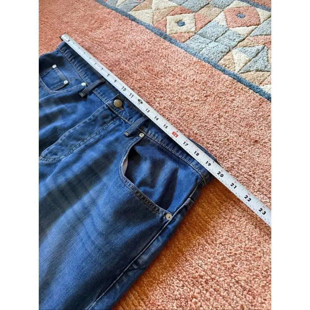 EDUN Men's Deep Blue Slim Jeans